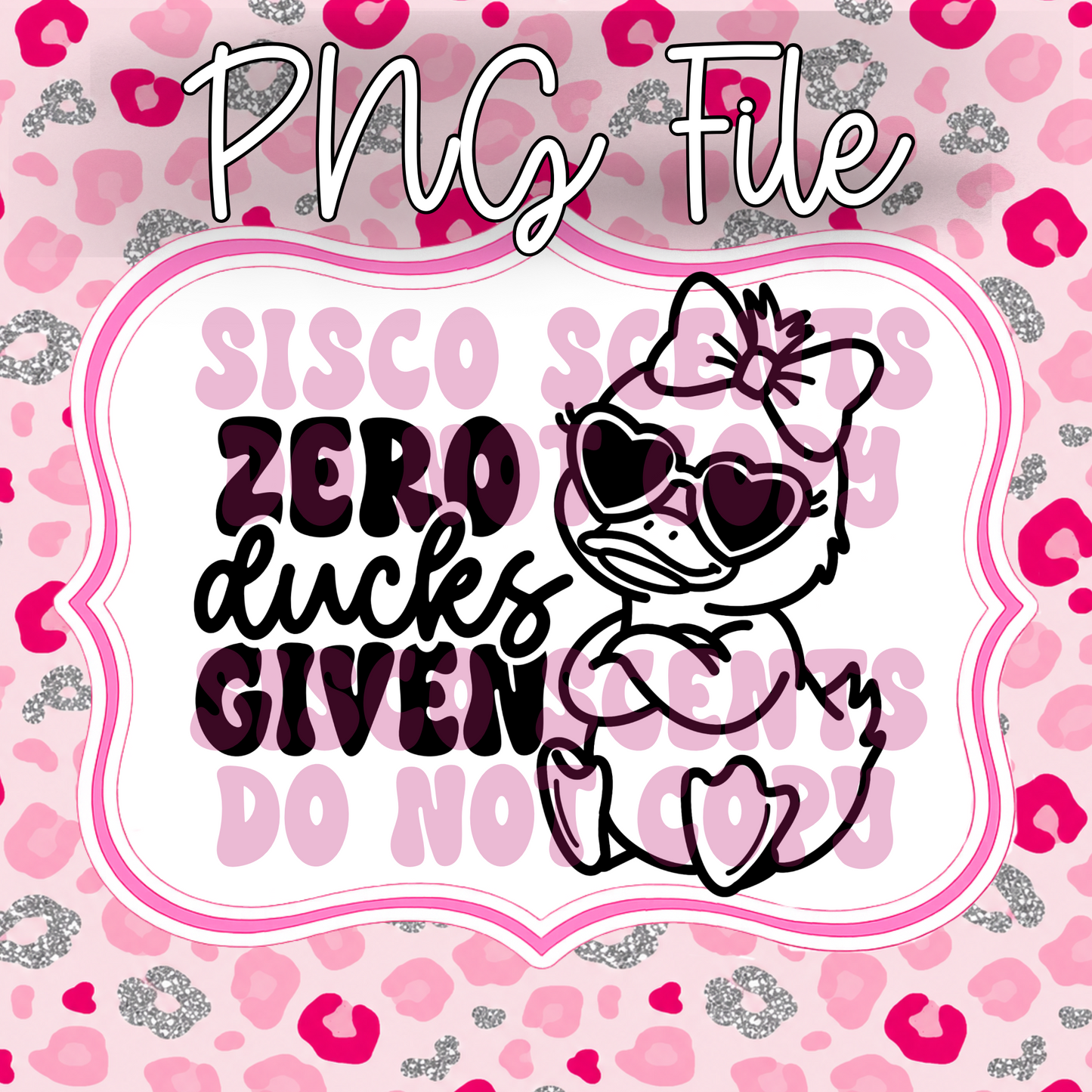 Zero Ducks Given PNG Digital Download