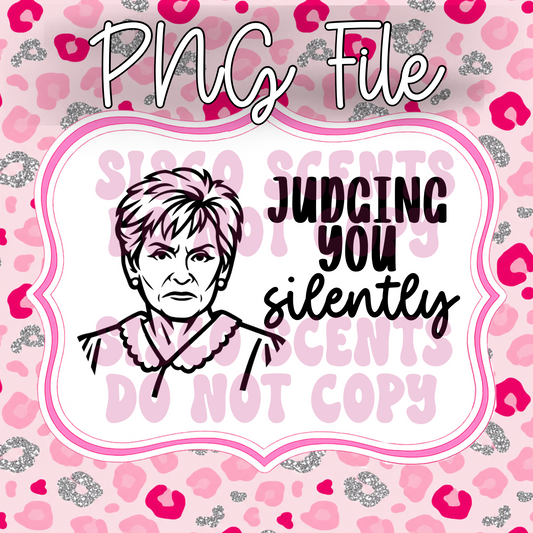 Judge J PNG Digital Download