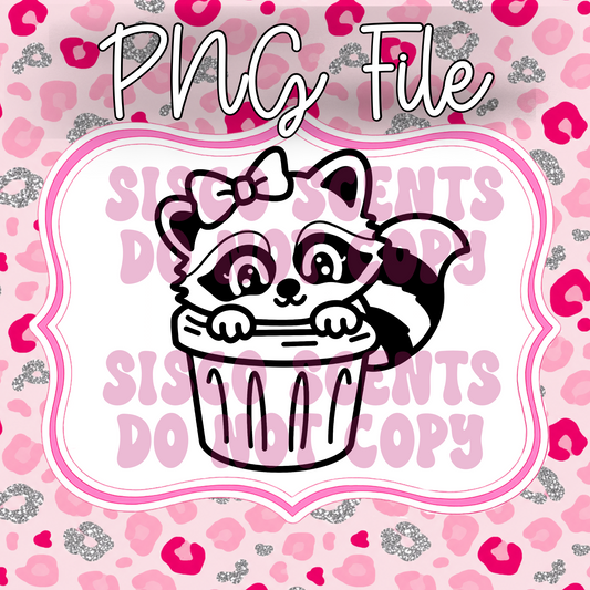 Trash Panda PNG Digital Download